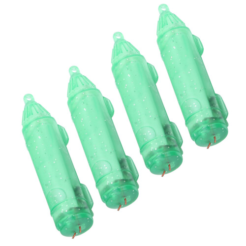 4 x grüne LED-Unterwasser-Köderlichter fürs Angeln wasserdichte Köderlampe mit Box