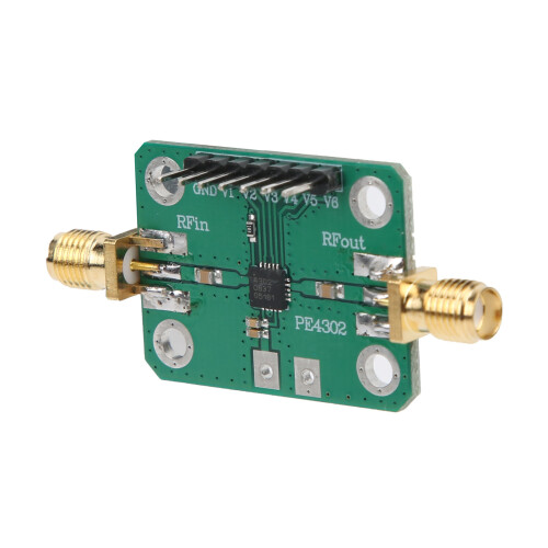 PE4302 RF Attenuator Module with 0-31.5dB Range Parallel/Serial Modes