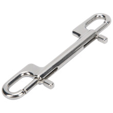 Stainless Steel Diving Double Ended Snap Clips, 60g, Silver