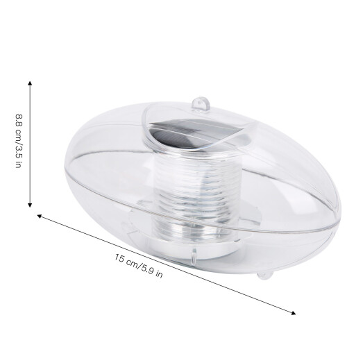 Color Changing Solar Floating Pool Lights Waterproof LED for Poolside Decor 2