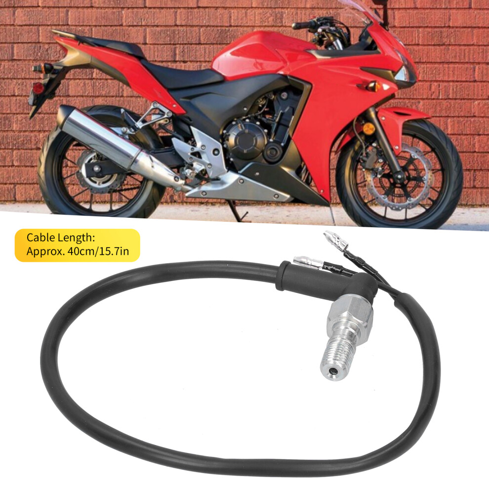 Steel Hydraulic Brake Switch M10x1.25 For Motorcycle Atv Light 4991359293792