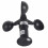 Aluminum Alloy Wind Speed Sensor 0-30m/s 4-20mA Output 16