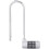 Zinc Alloy U Shape Digital Cabinet Lock Combination Code Extra Long 50mm 7