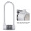 Zinc Alloy U Shape Digital Cabinet Lock Combination Code Extra Long 50mm 9