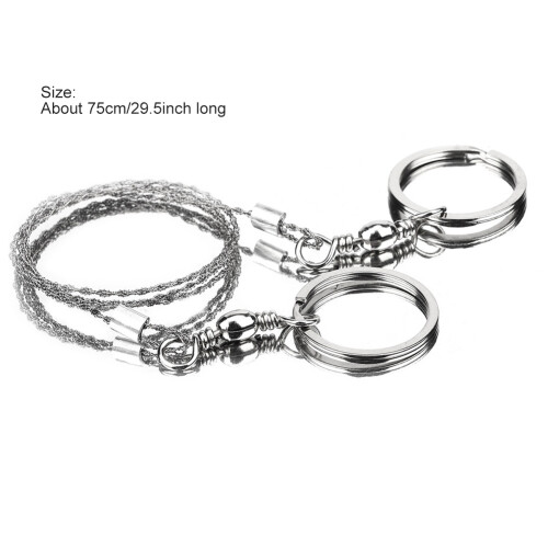 Inox-Drahtsäge 75cm - Ohne Tierhörner 2