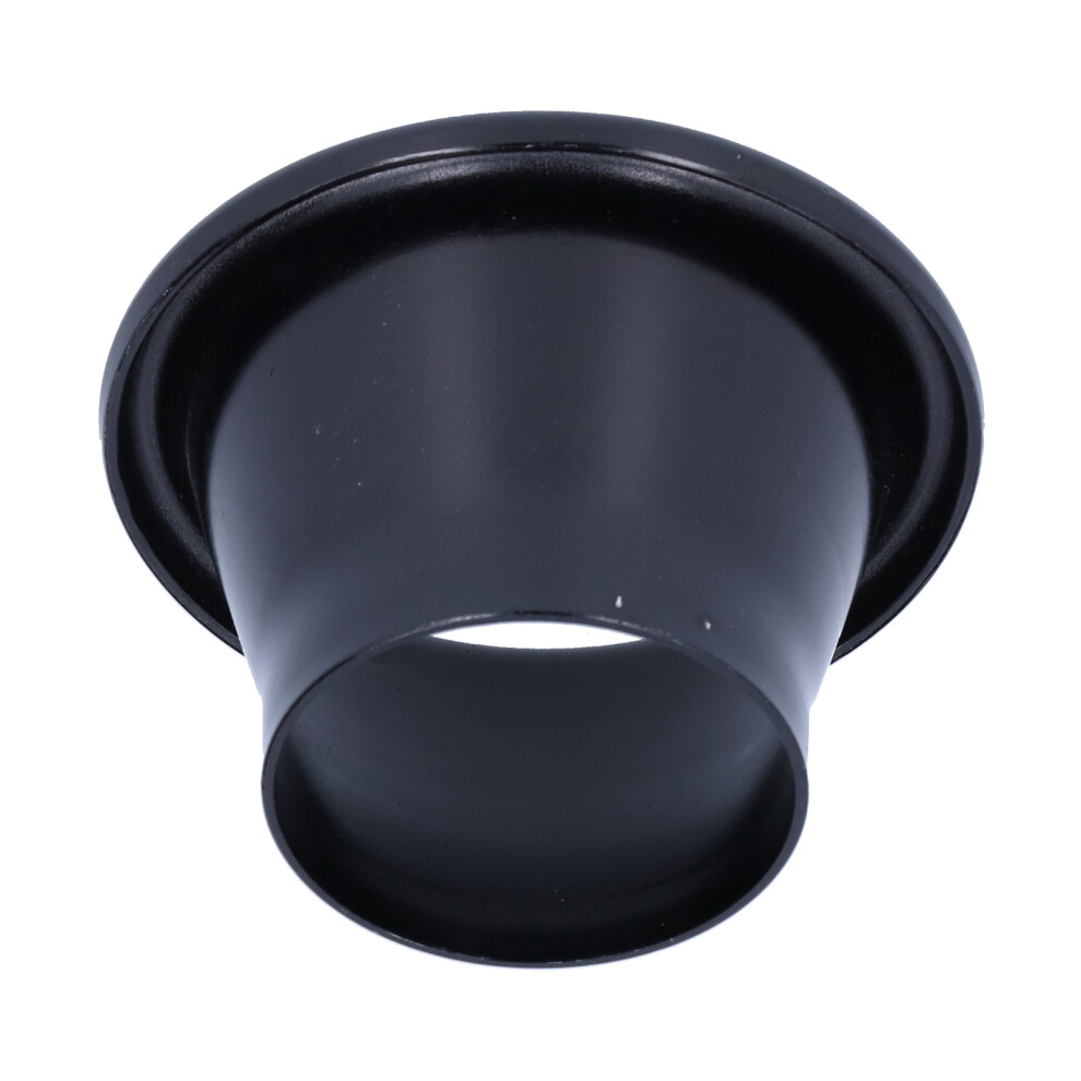 2.6In Cold Air Intake Turbo Horn Velocity Stack Cnc Aluminum Adapter Black 4211359299045