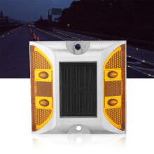 Wasserfester Guss-Aluminium-Solarstraße-Leuchtpfosten für sichere Navigation