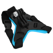 Motorradhelm-Kamera-Gürtelhalter, Blau, leichtes Gewicht 43 g