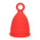 Red Small Soft Silicone Menstrual Cup - Safe Reusable & Ergonomic 2