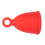 Red Small Soft Silicone Menstrual Cup - Safe Reusable & Ergonomic 13