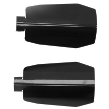 Matte Black Metal Handguard for Baggers & FXRs 06+ with Upgraded Controls