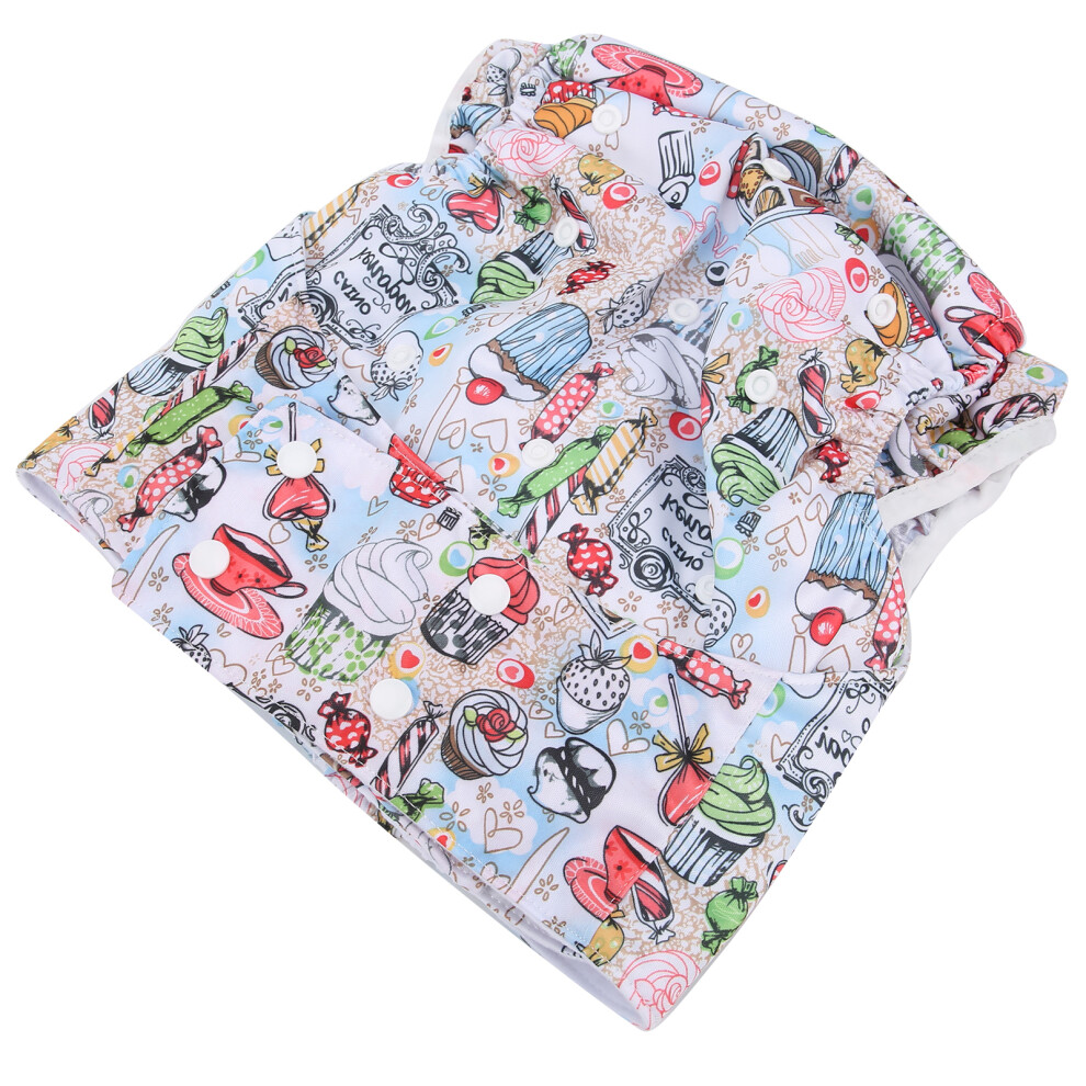 Elderly & Disabled Leakproof Adult Cloth Diapers Reusable Pocket Nappies A52