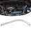 Silver Engine Alternator Bracket for Small Block with Short Water Pump 15