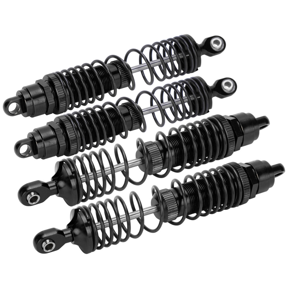 TRAXXAS SLASH 1/10 RC Car Metal Shock Absorbers Front & Rear Dampers Black-image-OPC-PMTNQ79-NEW