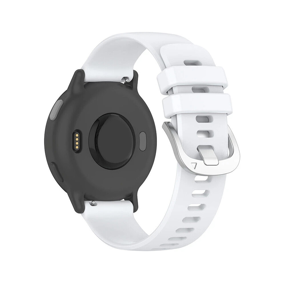 (, 18Mm) For Garmin Venu3/2 Venu3s/2S 18/22Mm Sports Silicone Strap Wristband Watch Band White 4069369229923