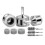 3 Size Drill Mounted Copper Tube Cleaner Set Efficient Rust 1