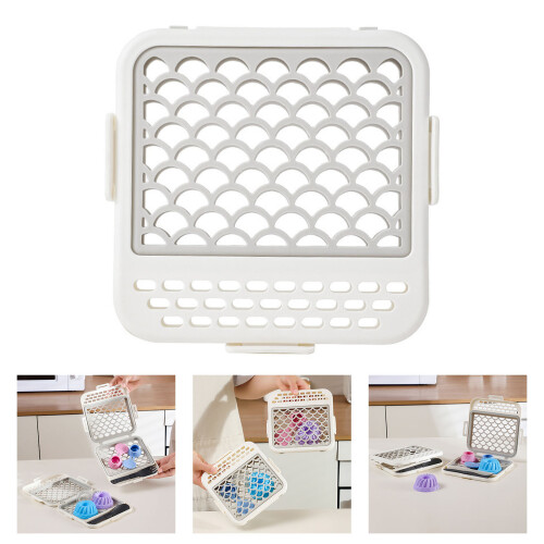 Heat Resistant Silicone Dishwasher Basket for Kitchen Tool 1