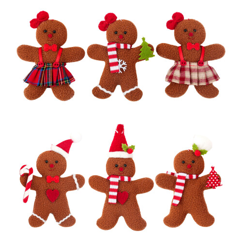 Gingerbreads Man Christmas Tree-Gingerbread man with 1