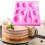 Easy Cleaning Conch Shell Silicone Mold Baking Cake-Pink 6