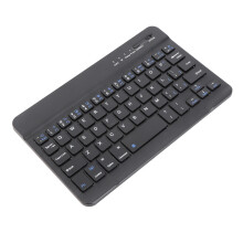 Mini 7-Zoll schwarzes Bluetooth-Tastatur, 59 Tasten mit 150mAh Akku
