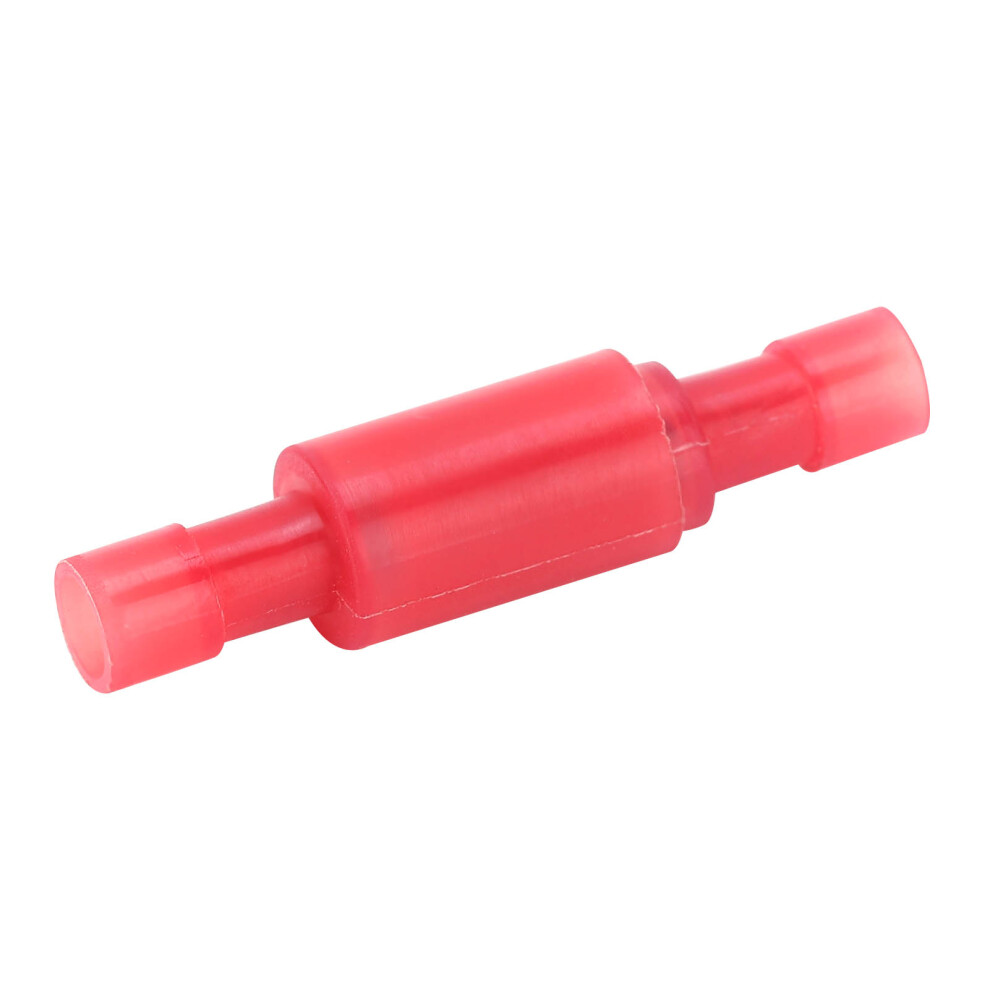50Pcs Nylon Connectors Kit With Crimp Male & Female Butt Terminals 1.25156 Red 3301359309613