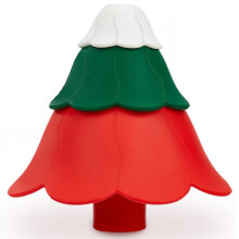 Ensemble d'entonnoirs en Silicone en forme d'arbre de noël,