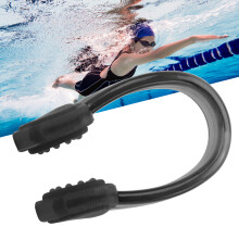 Black Soft Silica Gel Nose Clip for Water Protection in Swimming & Surfing