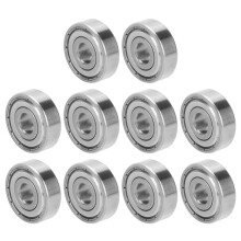 10Pcs Stainless Steel S627Z Ball Bearings 7x22x7mm for Skating