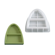 Organisateurs de bijoux en Silicone, moule en résine époxy,