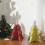 Forme d'arbre 3D moulée en élastomère, bricolage, pour bougies, 6