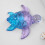 Moule en résine Flexible en forme de tortue, conception à 4