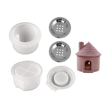 Moule en Silicone réutilisable en forme de maison, pour la