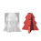 Holiday Craft Elastomer Cast 3D Tree Plan For DIY Waxlights 1