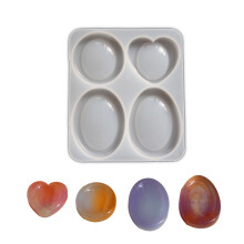 Reusable Silicone Mold Making Glossy Decorative For Resin Clay