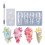 3 Pack Professional Nails Art Molds Flower Shape Small 1