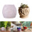 Reusable Silicone Planter Mold Rose Pattern Flowerpot Crafting 2
