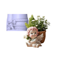 Angel Silicone Mould For Resin Art Concrete Casting Smooth