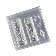 Nails Art Silicone Mold Mermaids Tail Shape Flexible Manicure