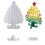 Multifuntional Christmas Tree Shape Silicone Moulds for 1