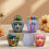 Long-Lasting Silicone Pot Mold With Woven Pattern For Succulent 5