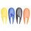 Exquisite Golf Ball Marker Kit - Multi-Color Durable Smooth Finish 10