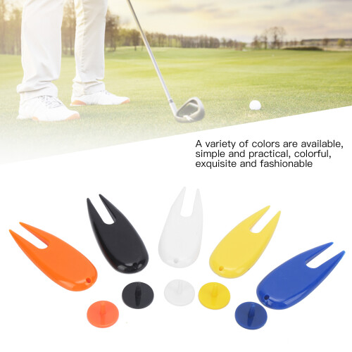 Exquisite Golf Ball Marker Kit - Multi-Color Durable Smooth Finish 2