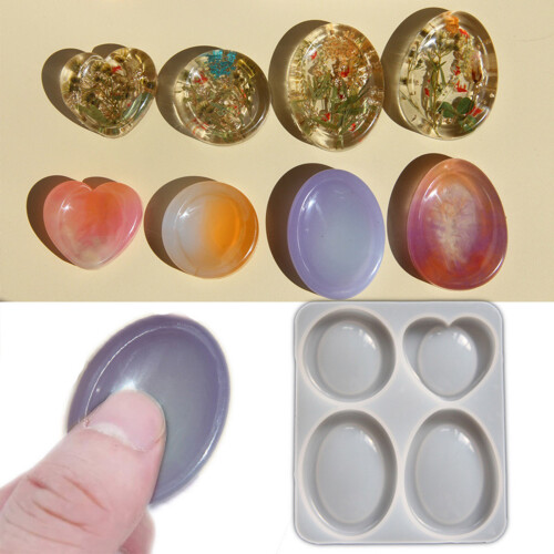 Reusable Silicone Mold Making Glossy Decorative For Resin Clay 1