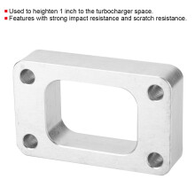 Präzisions-Turbo-Flansch-Abstandshalter T3 1,00 Zoll undivider Einlass für HX30 HX35 Turbolader