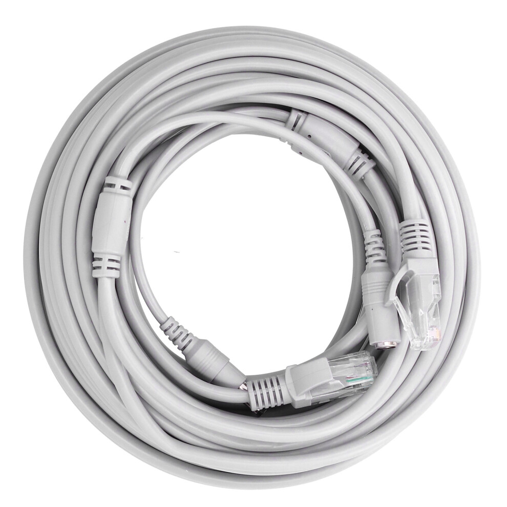 10M Network Power Cord For Cctv Systems With Anti-Corrosion Connectors 9441359315444