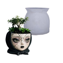 Premium Flowerpot Silicone Mold For Handmade Resin Jewelry