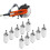 10PCS Ersatz Kraftstoff Gas Filter Fit für 9