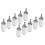 10PCS Ersatz Kraftstoff Gas Filter Fit für 7