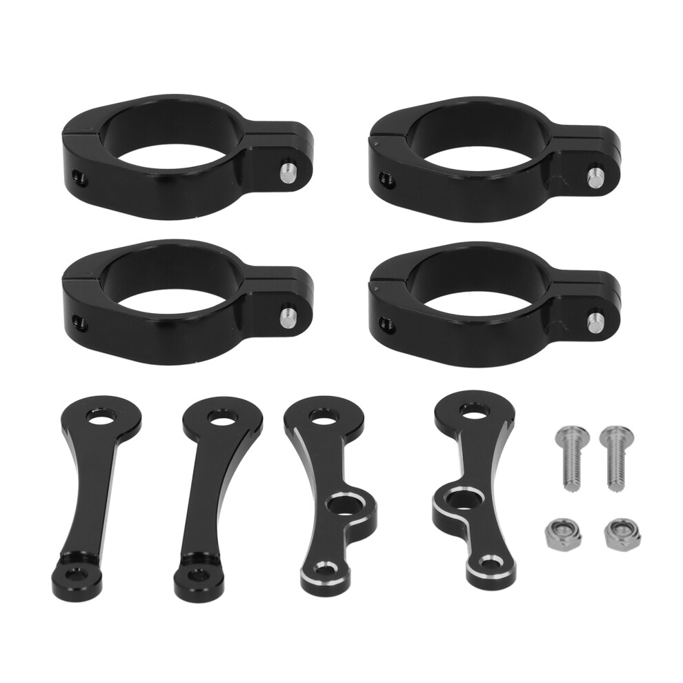 Aluminium Cnc Headlamp Mount For Motorbike Fork Tube 1.5In & 1.6In 8771359317560