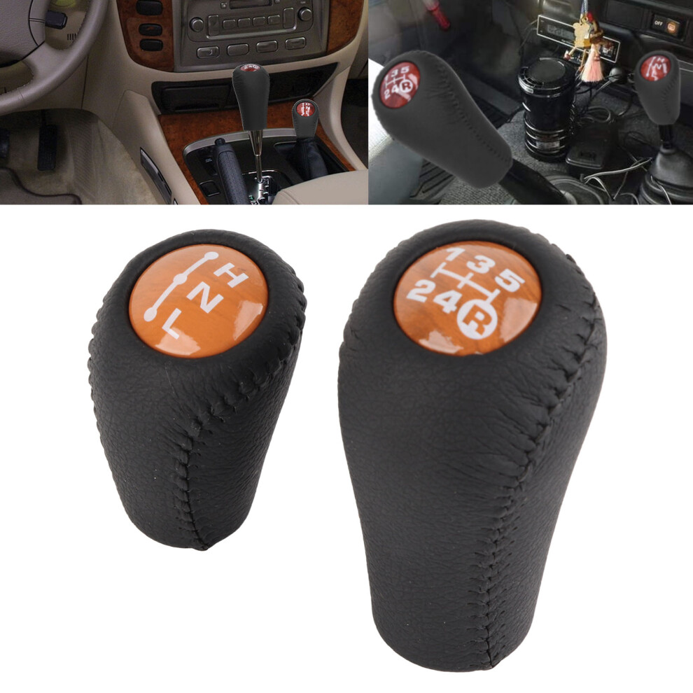Gear Shift Knob Stick Lever For 4Runner Hilux Land Cruiser Prado Black 9451359321055